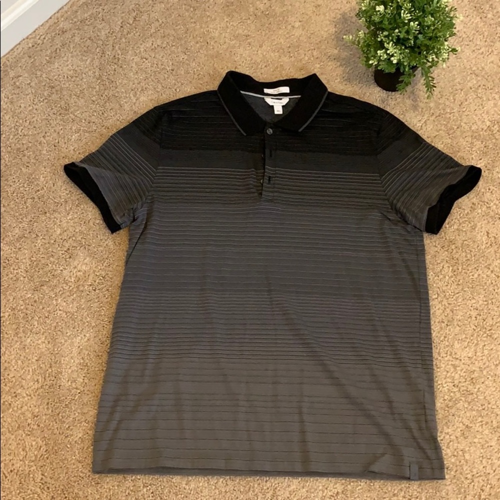 Calvin Klein men’s slim fit collar shirt